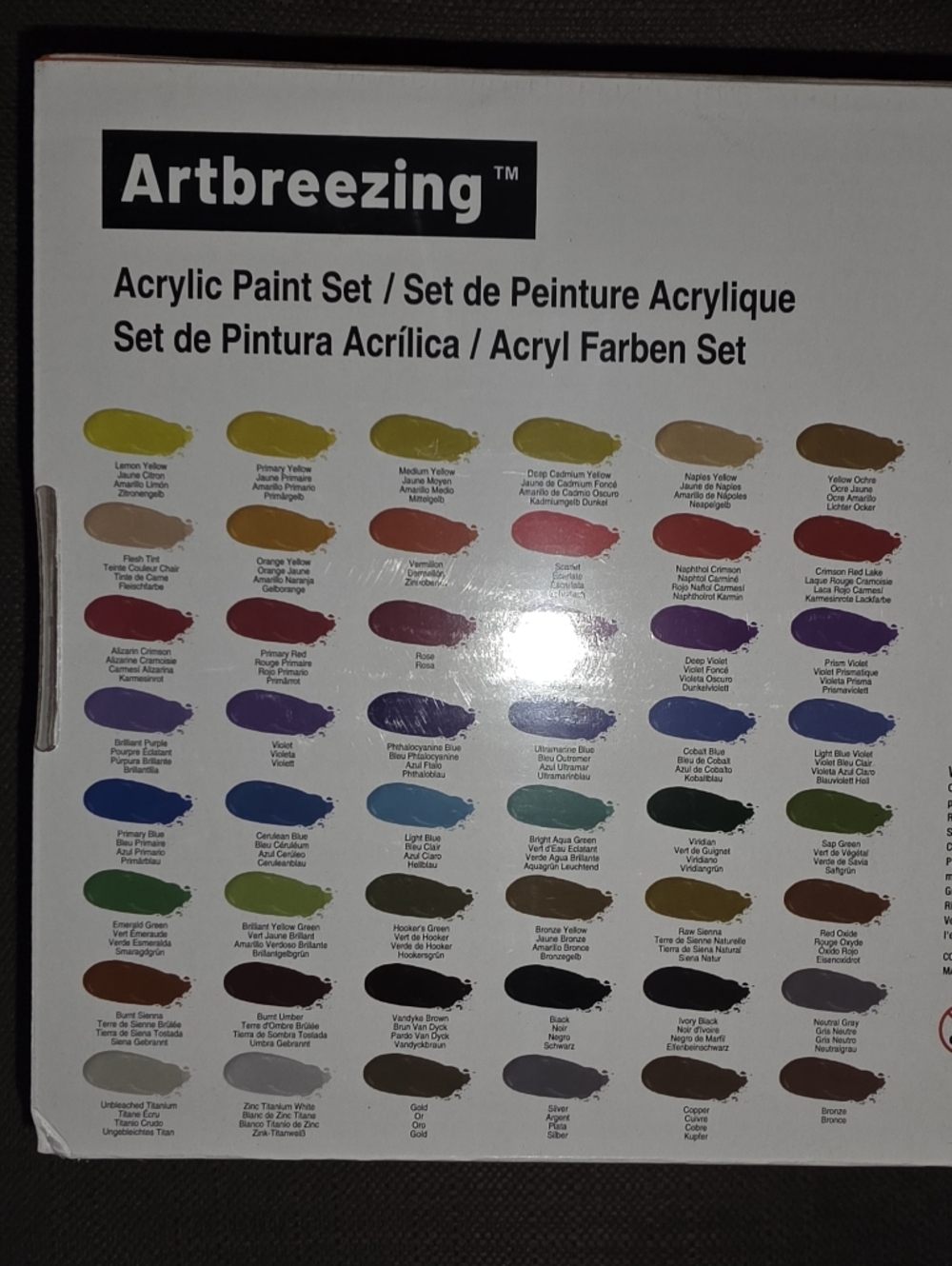 Artbreezing 48 Colors Finish Type Gloss Size 0.7 Fl Oz - Picture 2 of 6